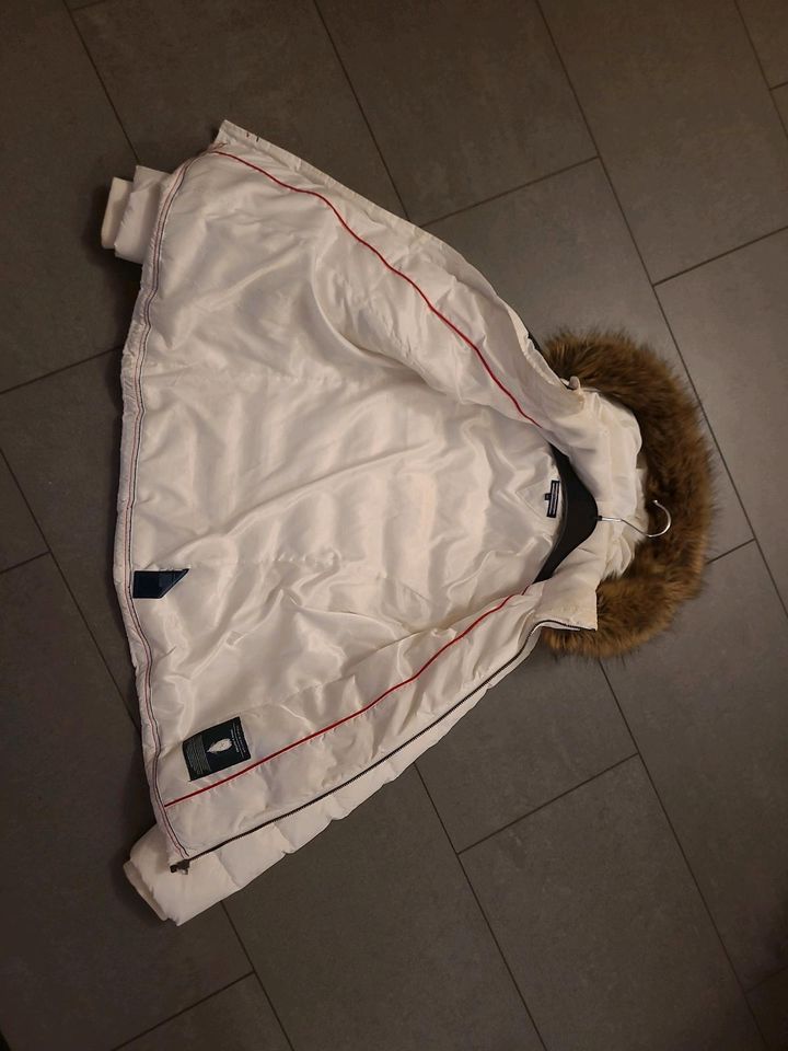 Tommy Hilfiger Daunenjacke Gr 164 S weiss wie neu Winterjacke in Rosengarten