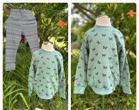 Musselin Pullover Legging Set Schmetterling Handmade Gr. 116 Frankfurt am Main - Kalbach Vorschau