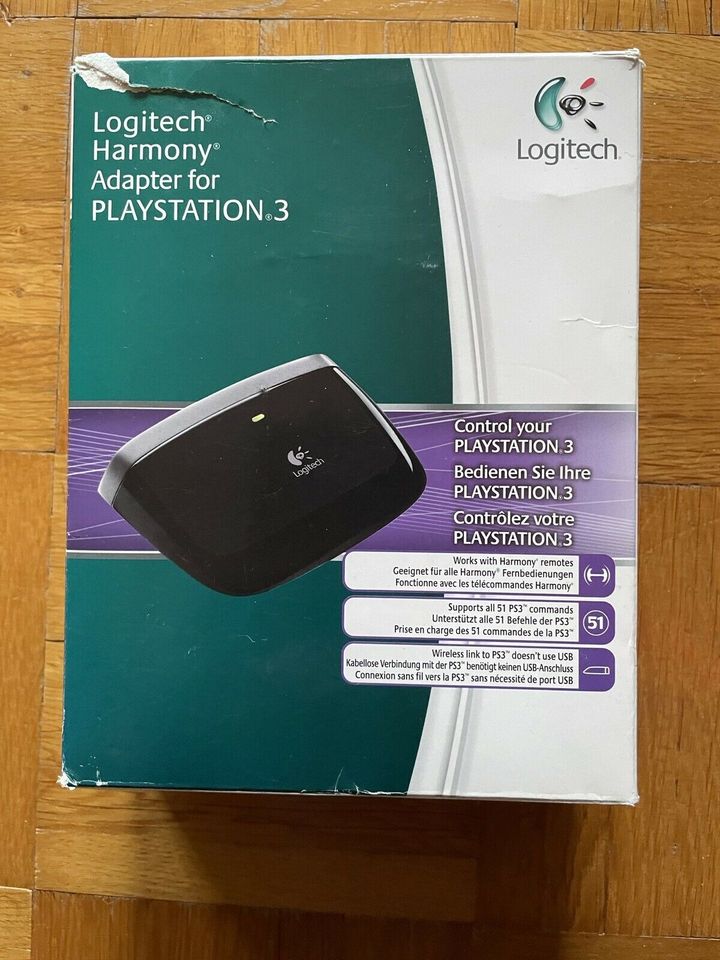 PlayStation 3 Adapter Logitech Harmony in Germering