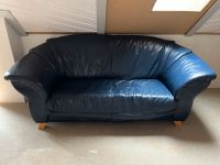 Sofa Leder Koinor 3-Sitzer 2-Sitzer Sessel & Hocker - dunkelblau Bayern - Königsberg i. Bayern Vorschau