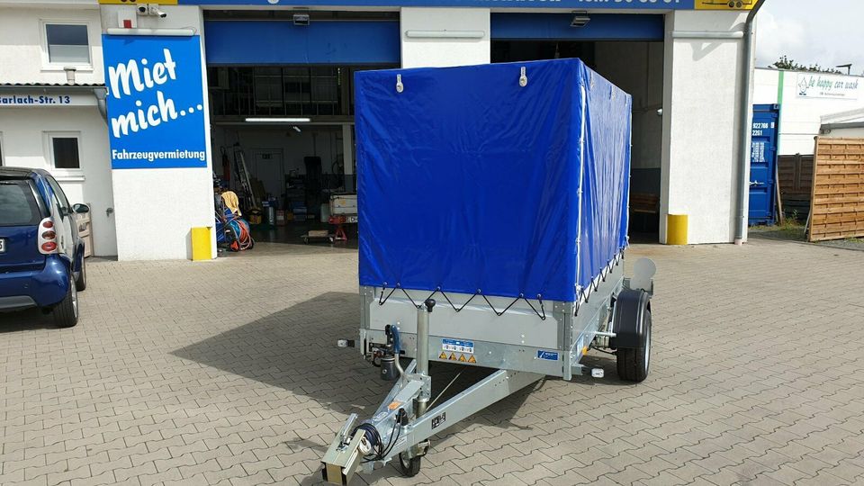 Stema WOM XT 1300kg 251x153cm mit Bordwand und Plane 150cm in Wilhelmshaven