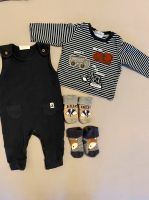 Topomini Latzhose mit T-Shirt und 2 x Socken, Gr.62 Montessori Berlin - Charlottenburg Vorschau