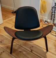 Mid Century Shell Lounge Stuhl, HANS J. WEGNER, „CH07“ (REPLIK) Berlin - Schöneberg Vorschau