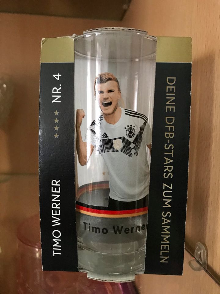 Fußball DFB-Stars zum Sammeln Nr.4 Timo Werner Nr.7 Sami Khedira in Sulzbach (Saar)