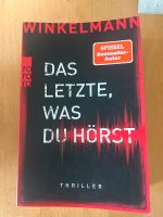 Buch. Das letzte was du hörst von Winkelmann Rheinland-Pfalz - Polch Vorschau