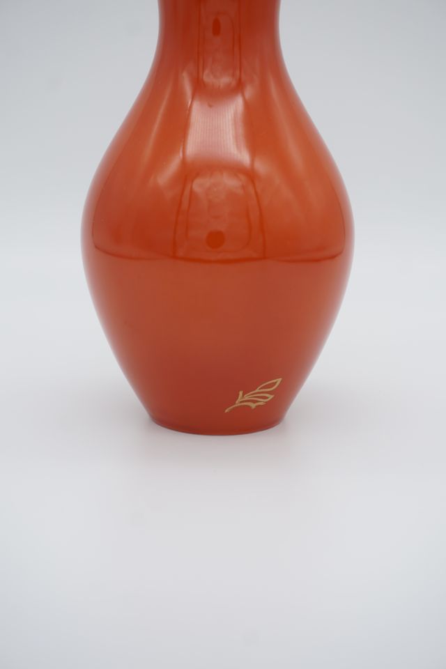 Vintage – Vase mit handgemaltem Goldrelief (Porz.Man. Wallendorf) in Leipzig