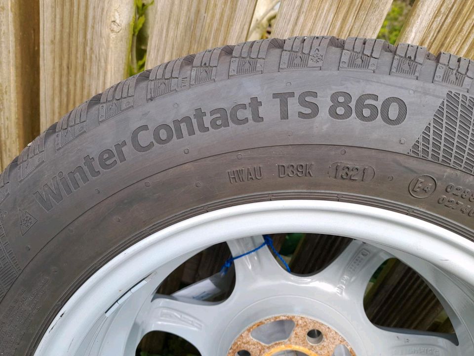 4 Conti Winterreifen 165/70 R 14 81T auf Alufelge in Hildesheim