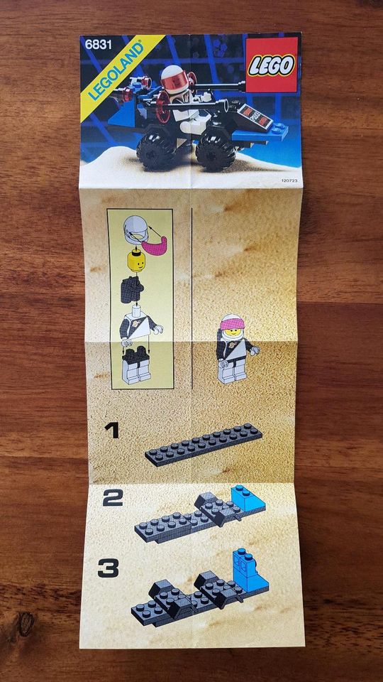 Lego 6831 Space Police Message Decoder inkl. Bauanleitung zu verk in Breitscheid
