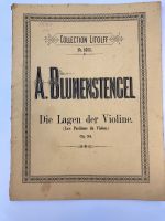 A. Blumenstengel die Lagen der Violine Hessen - Neu-Isenburg Vorschau