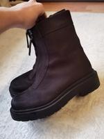 Stiefeletten Winter Gr 39 Echtleder schwarz Versand 4,00 Fallen g Nordrhein-Westfalen - Essen-Margarethenhöhe Vorschau