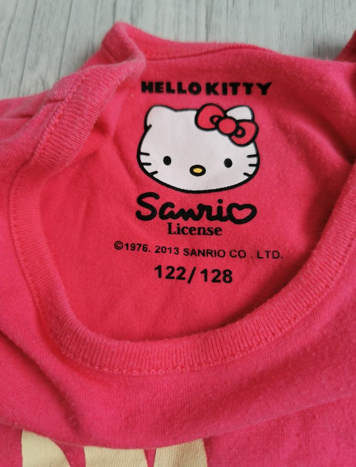 Kurzarm Nachthemd Sommer Gr. 122 /128 Hello Kitty Sanrio in Giesen