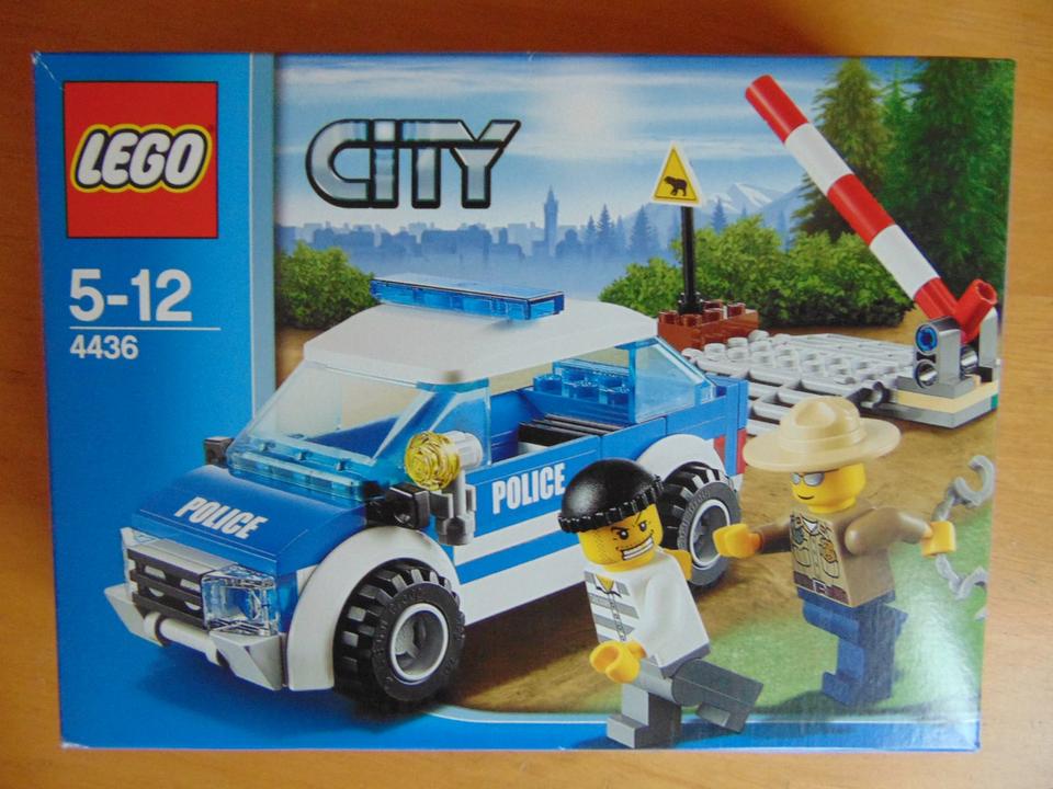 Lego City 4436, Polizei auf Verbrecherjagd, Streifenwagen, ab 5 J in Asperg