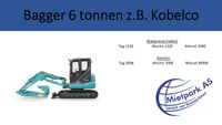 !!! Mietpark-A5 Kompaktbagger KX060-4 6to Mieten/Leihen !!! Hessen - Mücke Vorschau