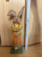 Holz Osterhase mit Vase Hessen - Schauenburg Vorschau