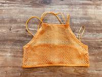 Zara kurzes Top Sommertop Shirt orange Gr. S Oberteil Damen Dresden - Gompitz Vorschau