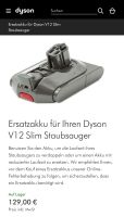 NEU | Ersatzakku für Dyson V12 Slim Staubsauger | ORIGINAL Köln - Zollstock Vorschau