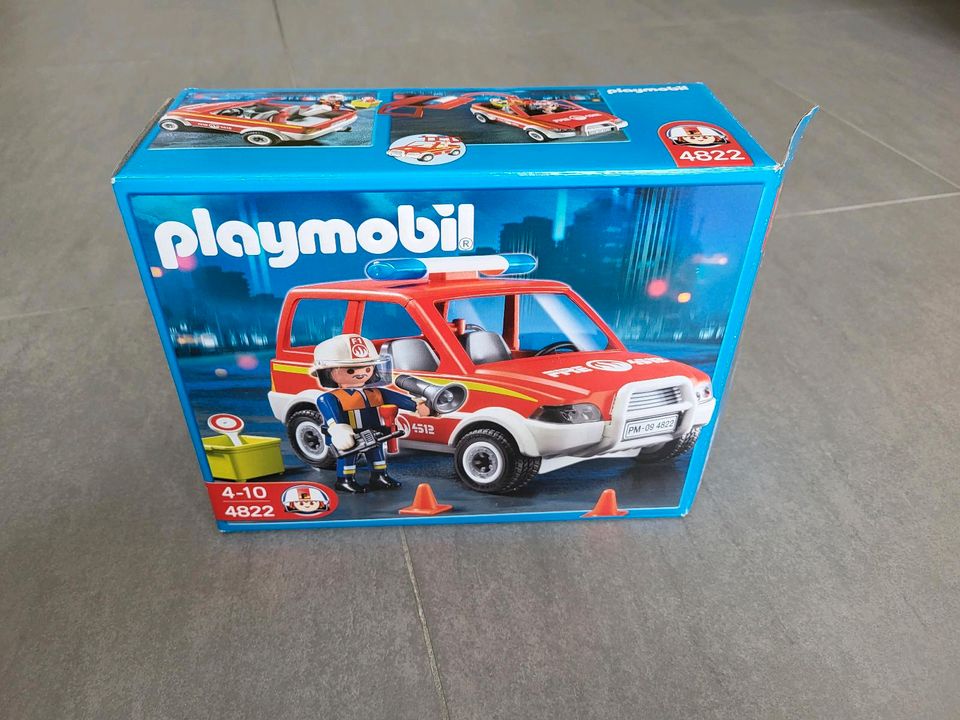 Playmobil 4822 Feuerwehr Einsatzleiter Kommandowagen in Rechtmehring