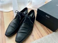 Hugo Boss Herren Schuhe Gr. 42 Leder schwarz Altstadt-Lehel - München/Lehel Vorschau