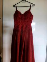 Verkaufe Abendkleid in burgundy XS Hessen - Angelburg Vorschau