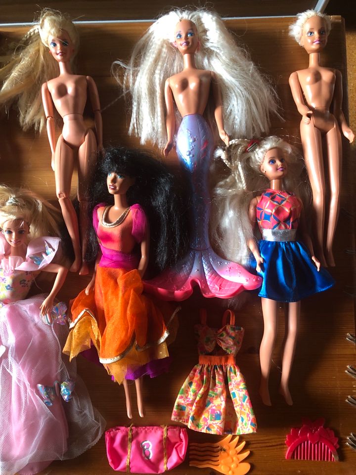 Barbie, Puppen aus der 90er Jahre. in Westoverledingen