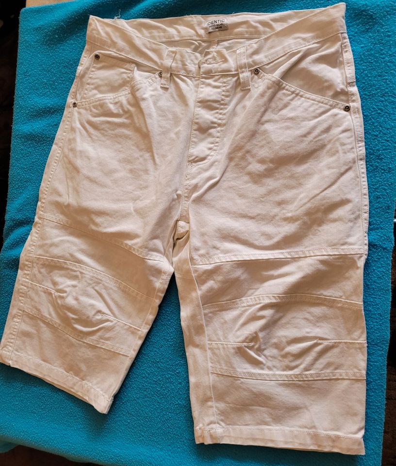 Kurze weiße Jeans Gr.48 W 33 in Leinefelde
