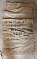 HistorischeJutesäcke mit Aufdruck - Knorr - Ungarischer Paprika Baden-Württemberg - Hardthausen Vorschau