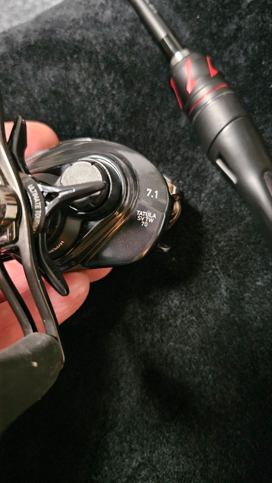 Shimano Zodias 2,03 Baitcaster + Daiwa Tatula in Unna