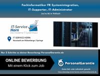 FachinformatikerFR Systemintegration,IT-Supporter... Niedersachsen - Springe Vorschau