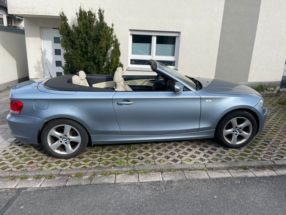 BMW 118d Cabrio Leder-SHZ-Klima-Unfallfrei in Röttenbach (bei Erlangen)