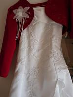 Festkleid Kleid Blumenmädchen Bolero 128/134, Hochzeit, Kommunion Sachsen - Freital Vorschau