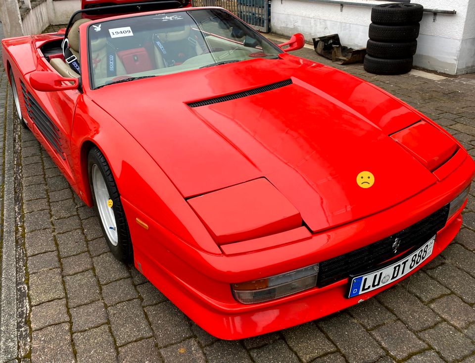 Pontiac Fiero Cabrio Roadster Replica Replika Nachbau Breitbau in Platten