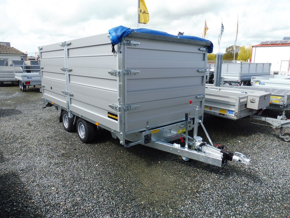 TwinTrailer TT35-40 3500kg 402x192x140cm Kipper Anhänger #T102 in Altenholz