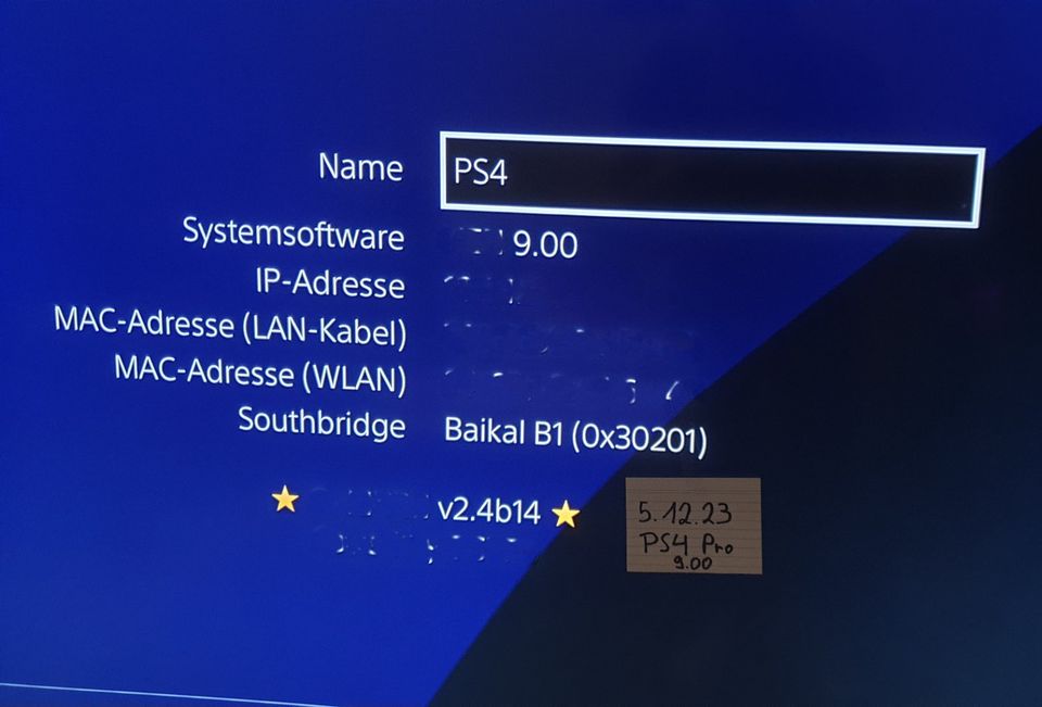 PS4 Pro 7216B *9.00* OVP Rechnung + Controller Playstation 4 in Berlin