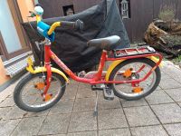 Puky Fahrrad 16" in gelb-rot Berlin - Biesdorf Vorschau