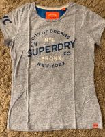 T-Shirt Top Shirt für Damen von Superdry Größe S hellblau Baden-Württemberg - Hockenheim Vorschau