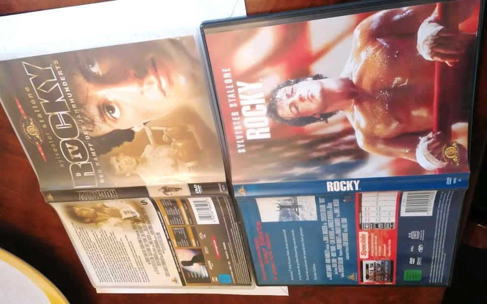 2 Rocky DVD 's Sylvester Stallone Filme in Parkstetten
