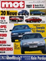 MOT Autozeitschrift 6/90 Alfa 164 Audi 200 20V Turbo Mazda 323 Sachsen - Oppach Vorschau