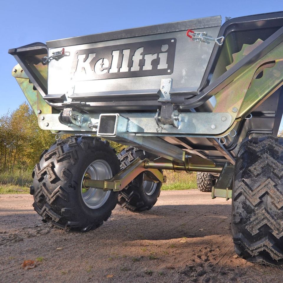 Rückewagen Anhänger Quad Rückanhänger ATV Holzanhänger Holzwagen in Görlitz