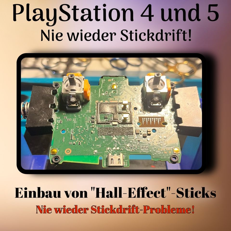 Controller defekt? Sickdrift? Schluss damit! Hall-Effect Stick! in Kisdorf