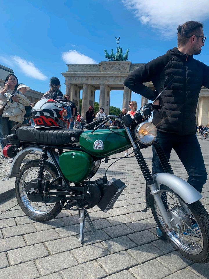 Second Ride Moped Probe fahren Simson Mieten in Chemnitz