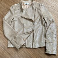 I HEART ❤️ Jacke Bikerjacke Pailettenjacke Gold Gr. M Baden-Württemberg - Esslingen Vorschau