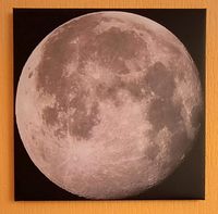 Mond Foto auf Leinwand auf Holzrahmen Dortmund - Nette Vorschau