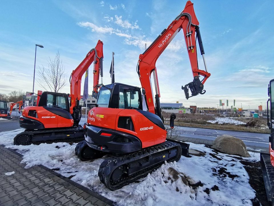 Kubota KX 085-5, Bagger 8t Klasse in Brunnen