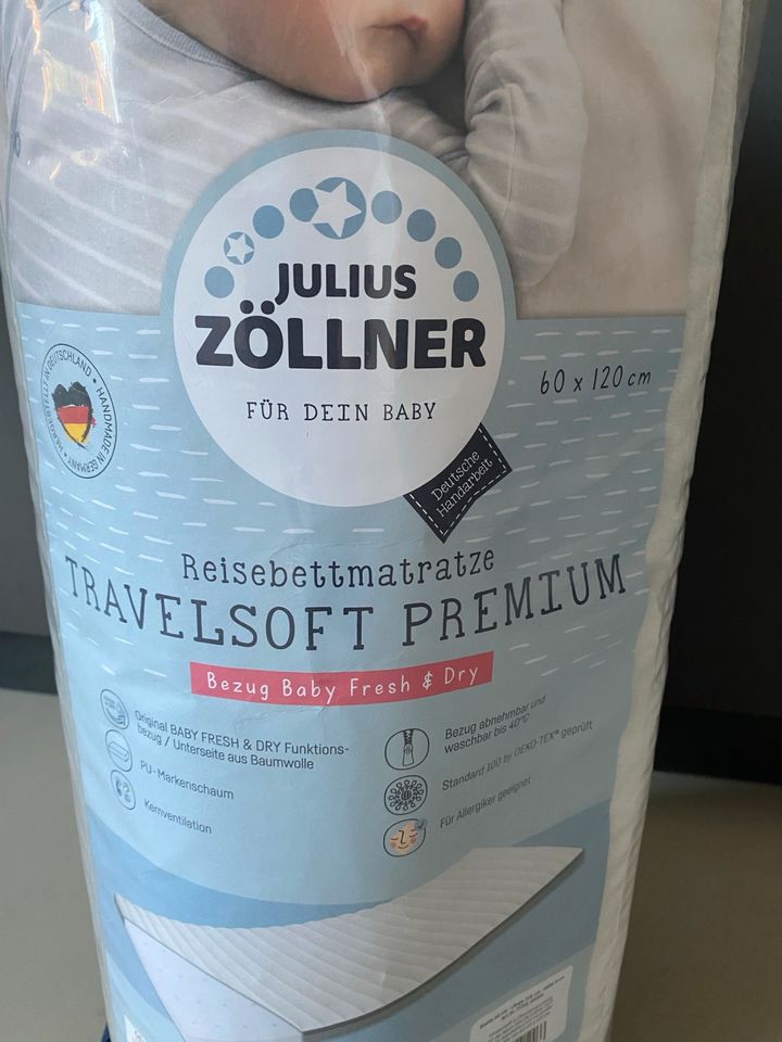 Reisebettmatratze Premium Julius Zöllner 120x60 cm in Hattingen