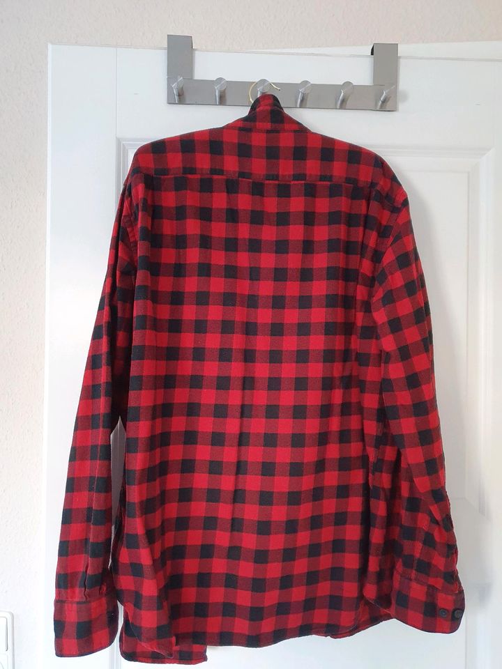 Hemd schwarz/rot Gr.XL Uniqlo in Bad Oldesloe