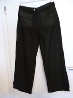 Schlaghose Leinen / Sommerhose - schwarz - Gr. 36 Vintage Baden-Württemberg - Muggensturm Vorschau