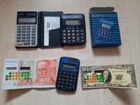 5 Stück Taschenrechner aus den 80er und 90ern 200 Mark Schein Sachsen-Anhalt - Wegeleben Vorschau