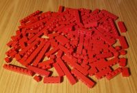 Lego Basic Steine Mix schmal rot Stk. 170 - 11,00 € Schleswig-Holstein - Glückstadt Vorschau