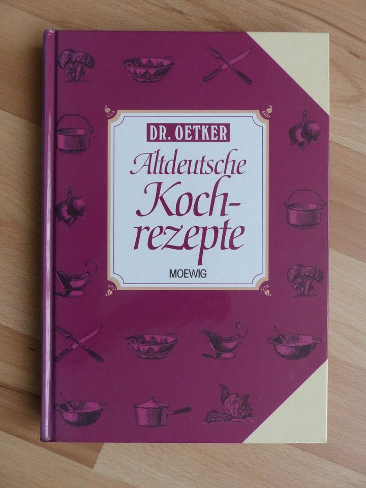 Dr. Oetker - Altdeutsche Kochrezepte in Friedrichsruhe