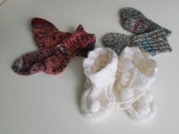 Set: 3x gestrickte Baby-Strümpfe/Hausschuhe Baden-Württemberg - Bodman-Ludwigshafen Vorschau